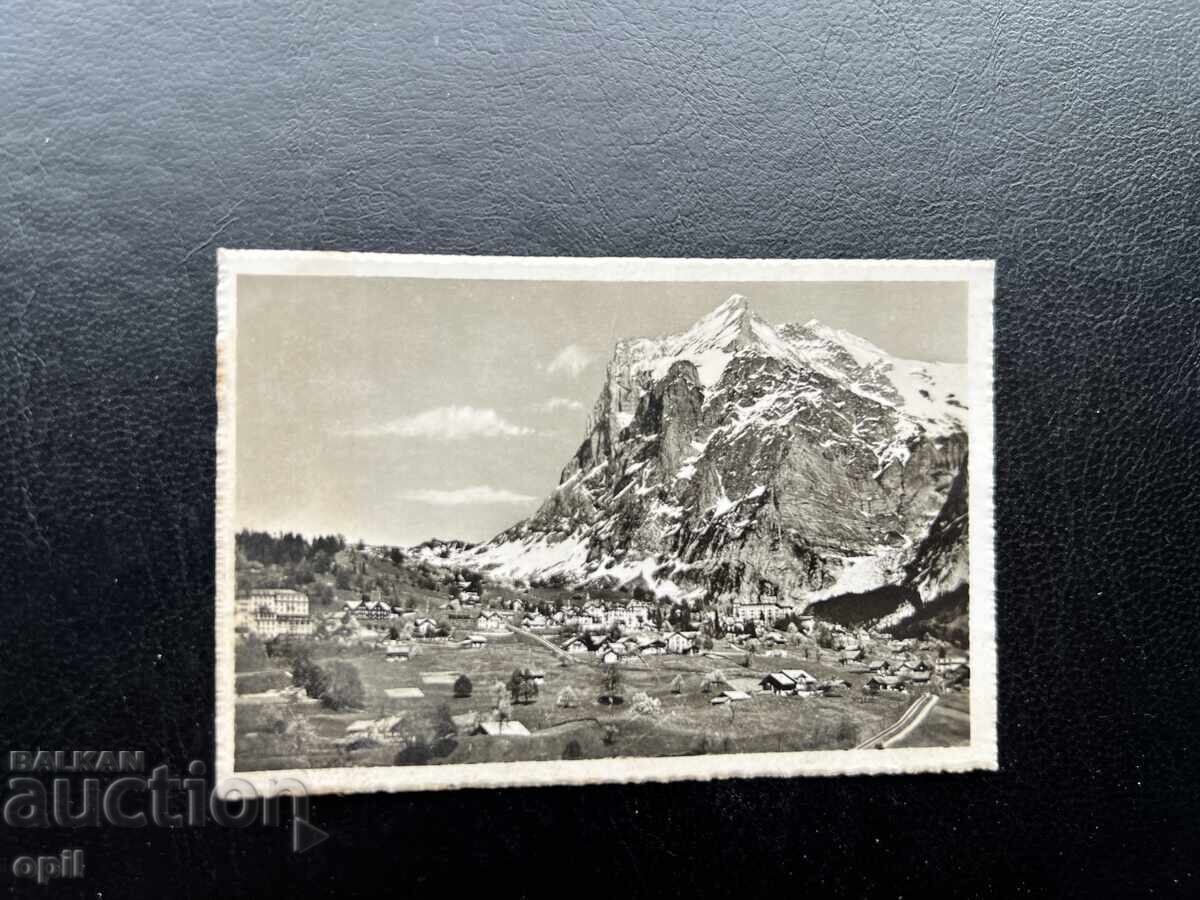 Mica Cartolină Veche - Elveția - Grindelwald Mica Cartolină Veche - Elveția - Grindelwald
