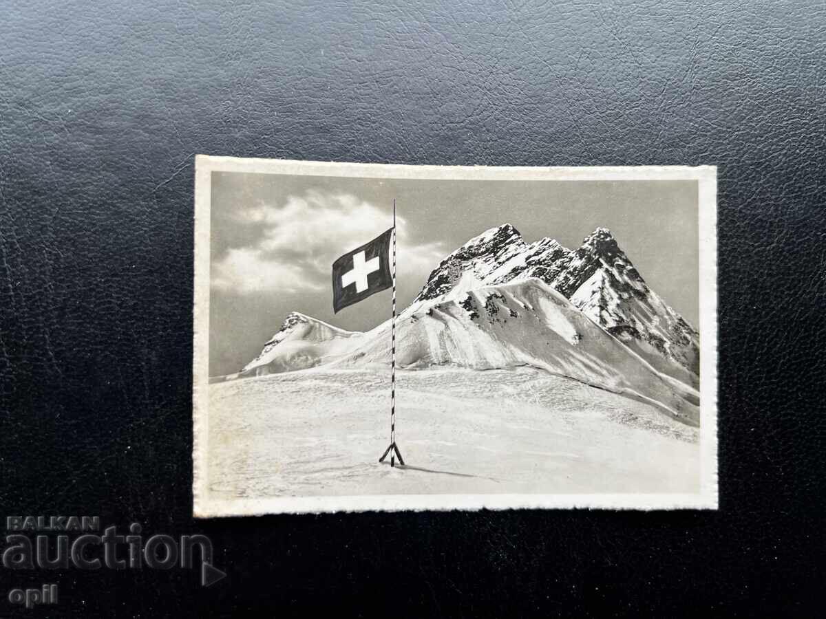 Mica Carte Poștală Veche - Elveția - Jungfraujoch Mica Carte Poștală Veche - Elveția - Jungfraujoch