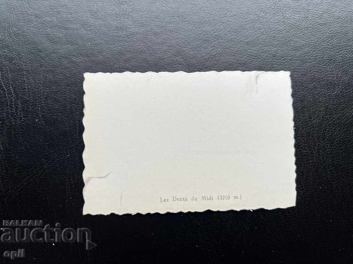 Малка Стара Картичка - Швейцария - Зъбите на Юга с цена 0.20 лв. | € 0.10