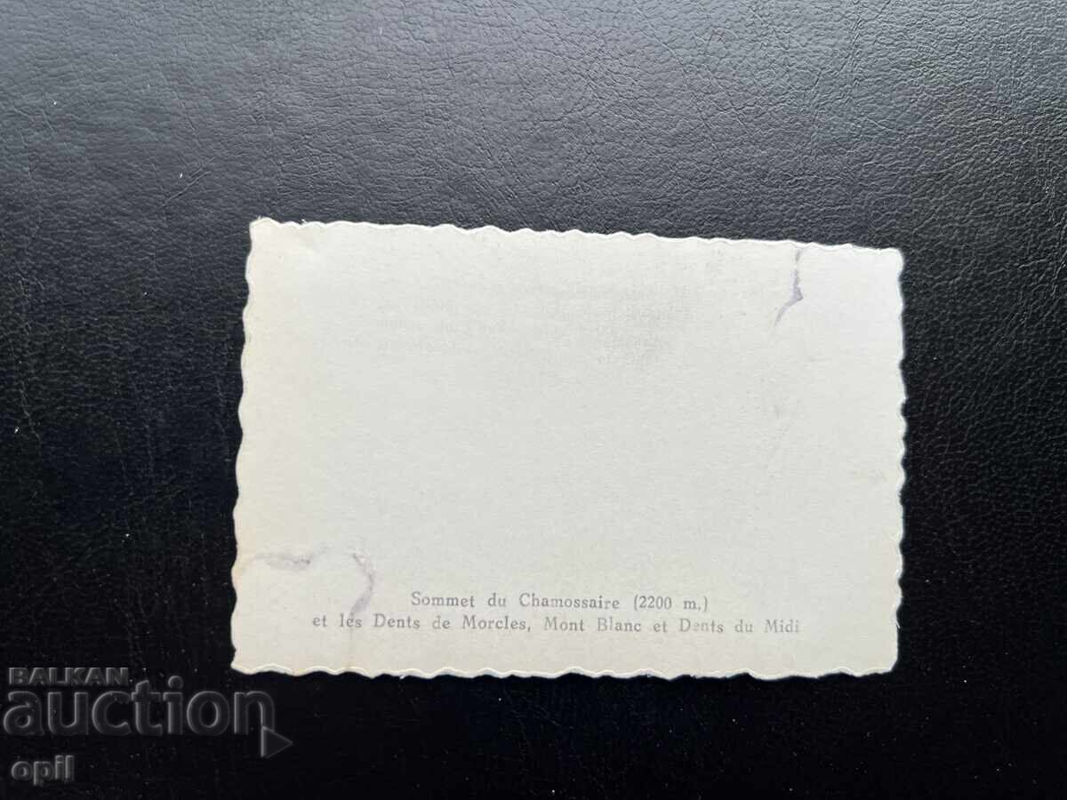 Mica Carte Poștală Veche - Elveția - Vârful Chamossaire cu preț 0.20 BGN | € 0.10 Mica Carte Poștală Veche - Elveția - Vârful Chamossaire cu preț 0.20 BGN | € 0.10