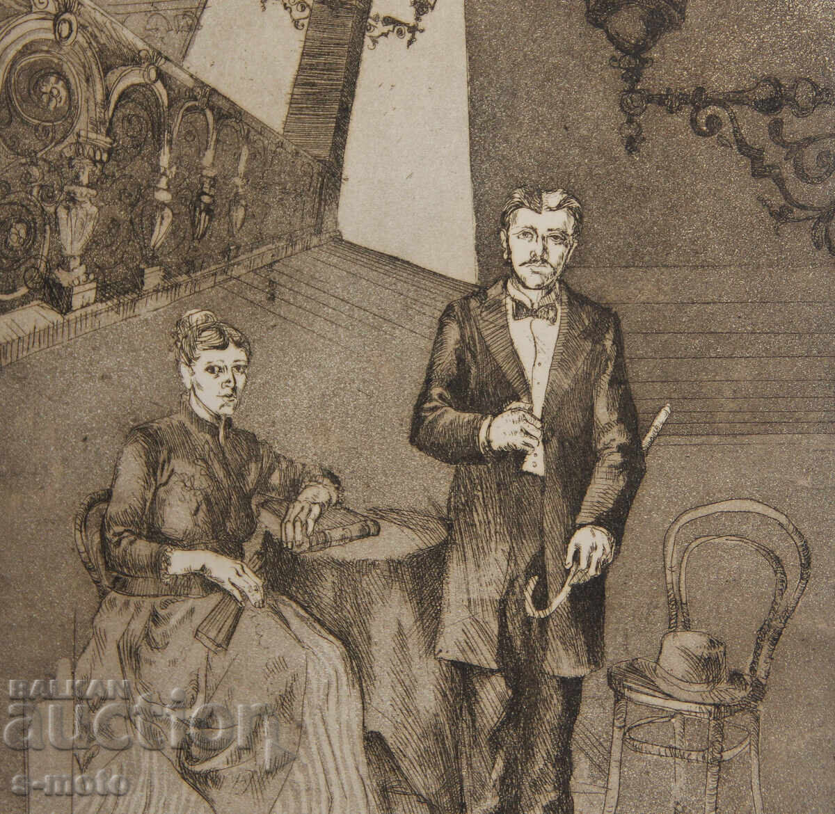 Graphics, mixed media, portrait - 6 Graphics, mixed media, portrait - 6