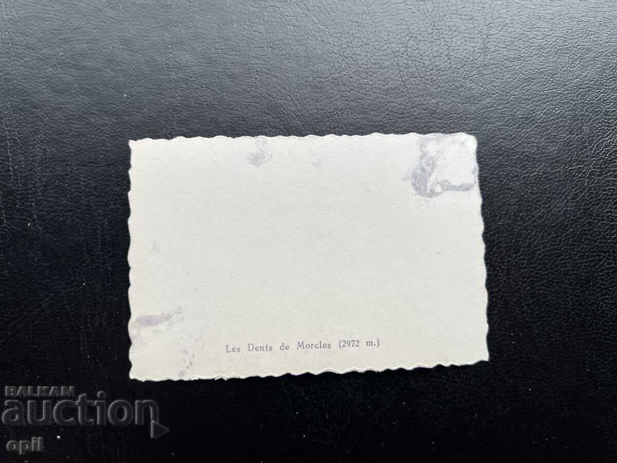 Малка Стара Картичка - Швейцария - Зъбите на Моркълс с цена 0.20 лв. | € 0.10 Малка Стара Картичка - Швейцария - Зъбите на Моркълс с цена 0.20 лв. | € 0.10