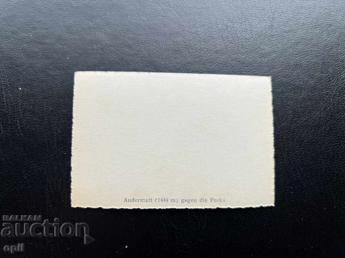 Small Old Postcard - Switzerland - Andermatt with price 0.20 BGN | € 0.10