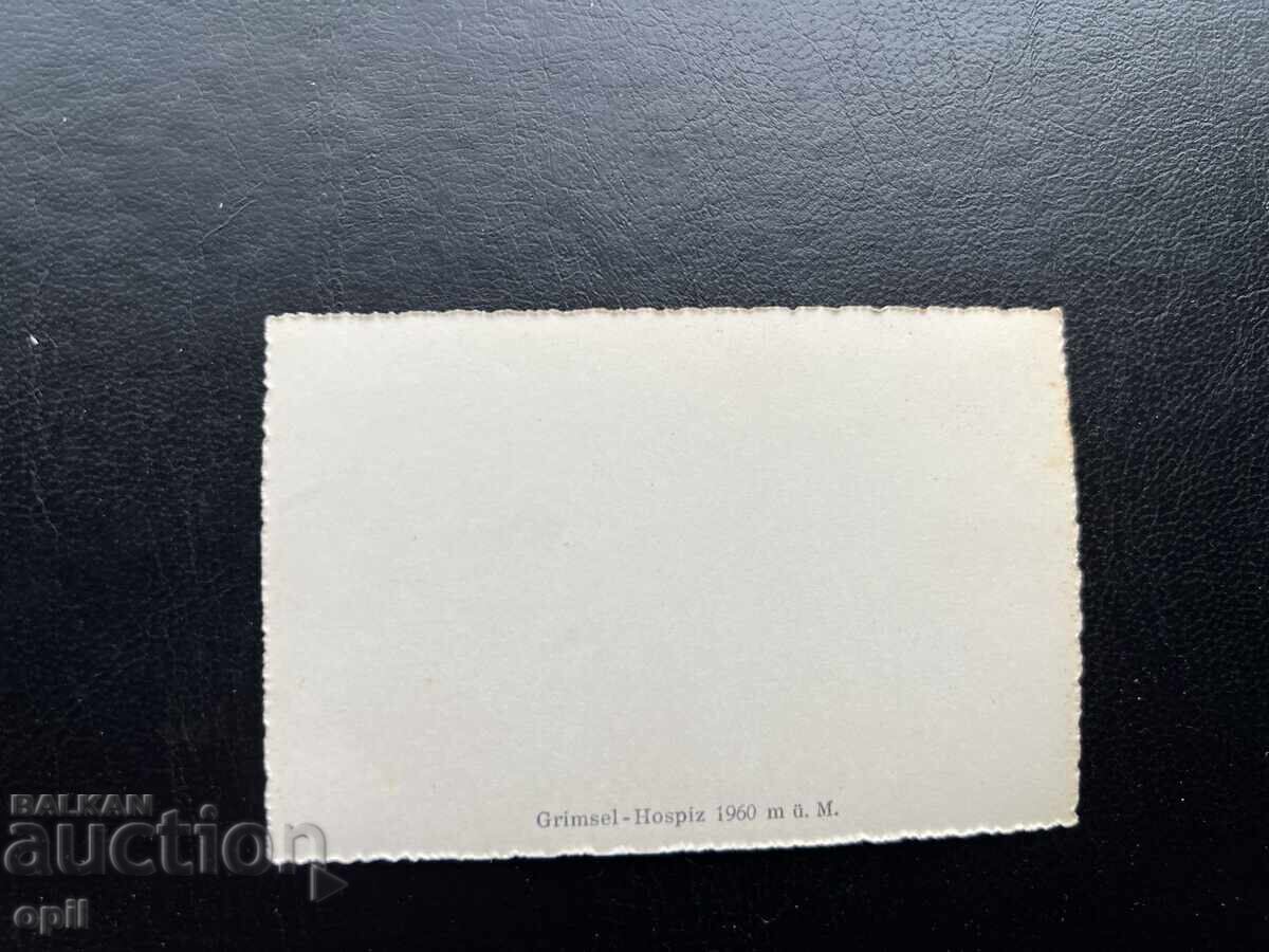 Small Old Postcard - Switzerland - Grimsel Hotel with price 0.20 BGN | € 0.10