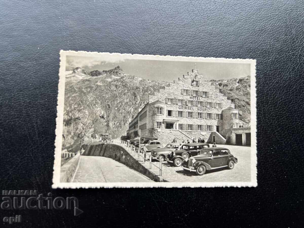 Small Old Postcard - Switzerland - Grimsel Hotel