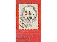 AUSTRIA - TIMBRIE - TIMBLA - 2 Kr - 1870