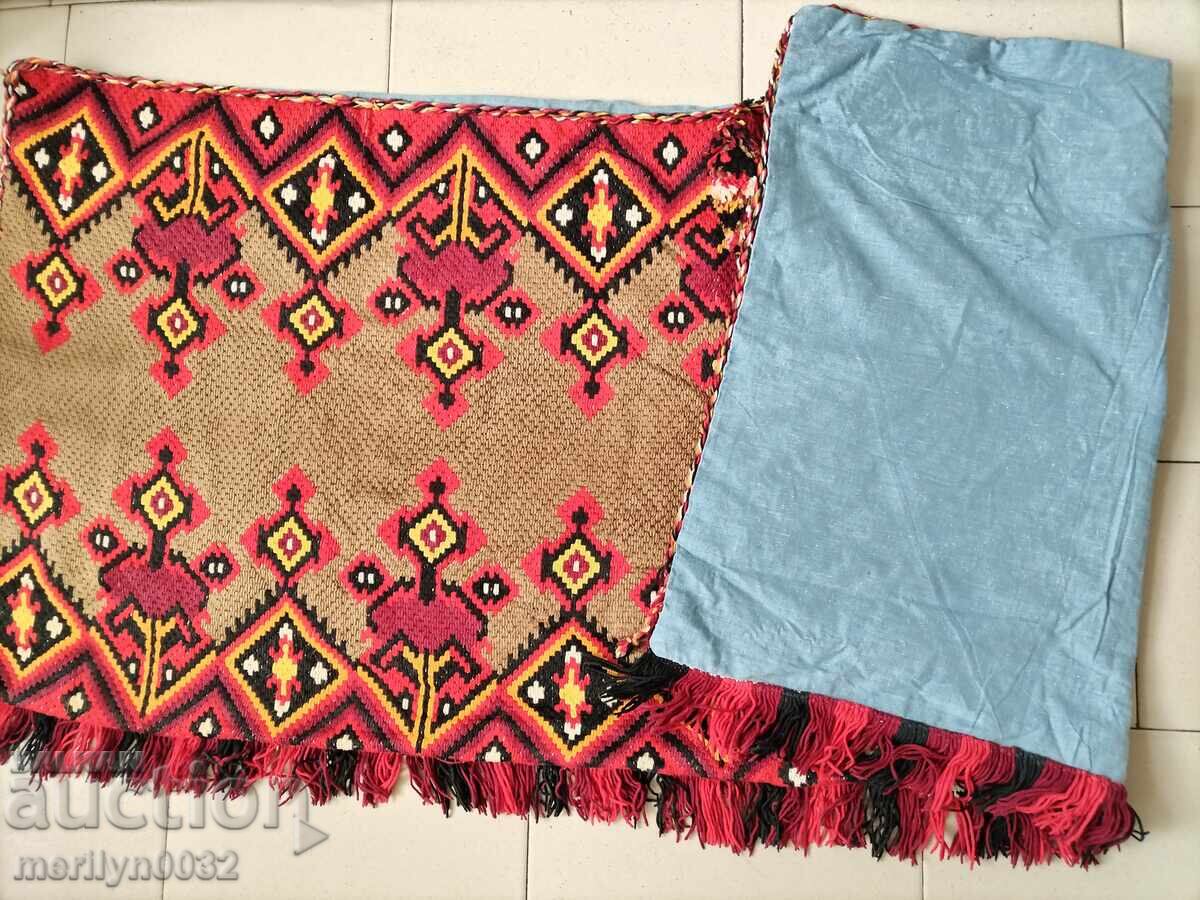 Стар ръчно тъкан ковьор за стена 130/60 см черга калъфка с цена 78.00 лв. | € 39.88 Стар ръчно тъкан ковьор за стена 130/60 см черга калъфка с цена 78.00 лв. | € 39.88