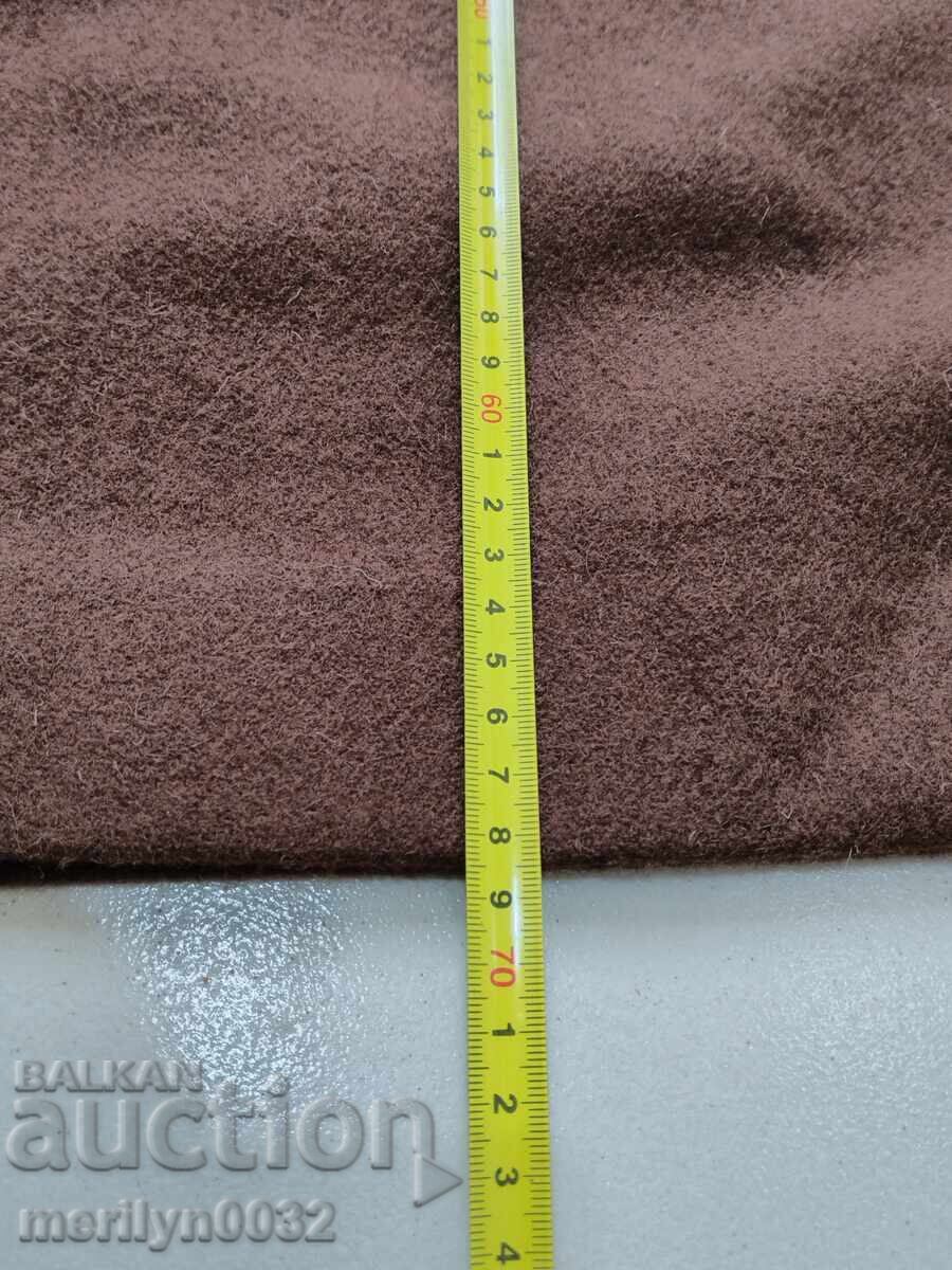 Delivery of Women's woolen jacket, skirt, apron