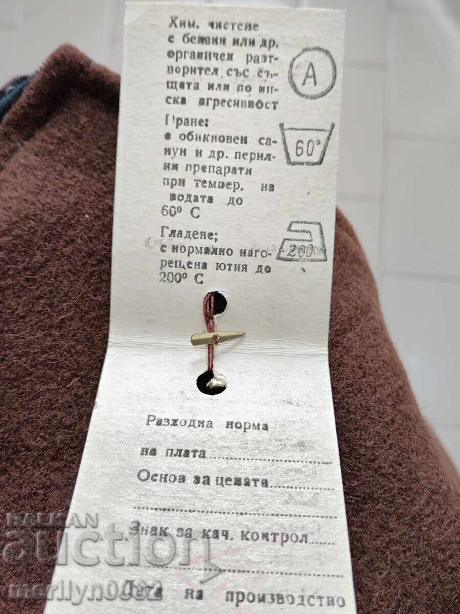 Women's woolen jacket, skirt, apron - 7