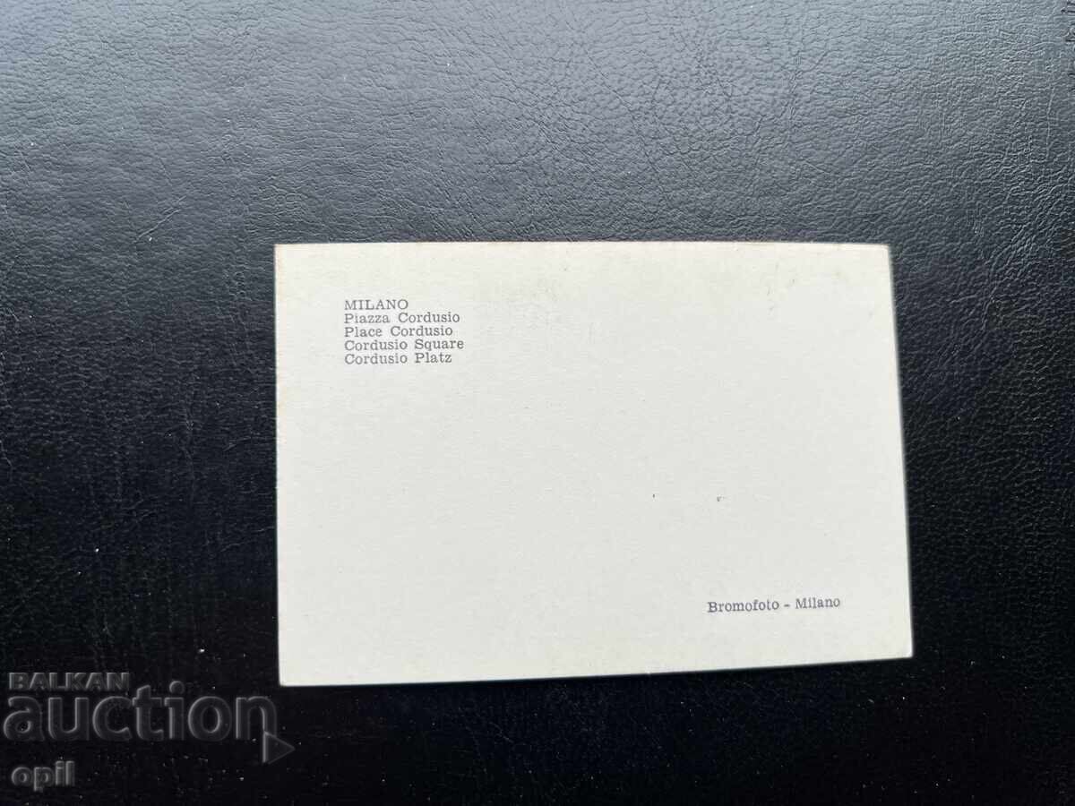 Μικρή Παλιά Κάρτα - Ιταλία - Μιλάνο με τιμή 0.30 BGN | € 0.15 Μικρή Παλιά Κάρτα - Ιταλία - Μιλάνο με τιμή 0.30 BGN | € 0.15