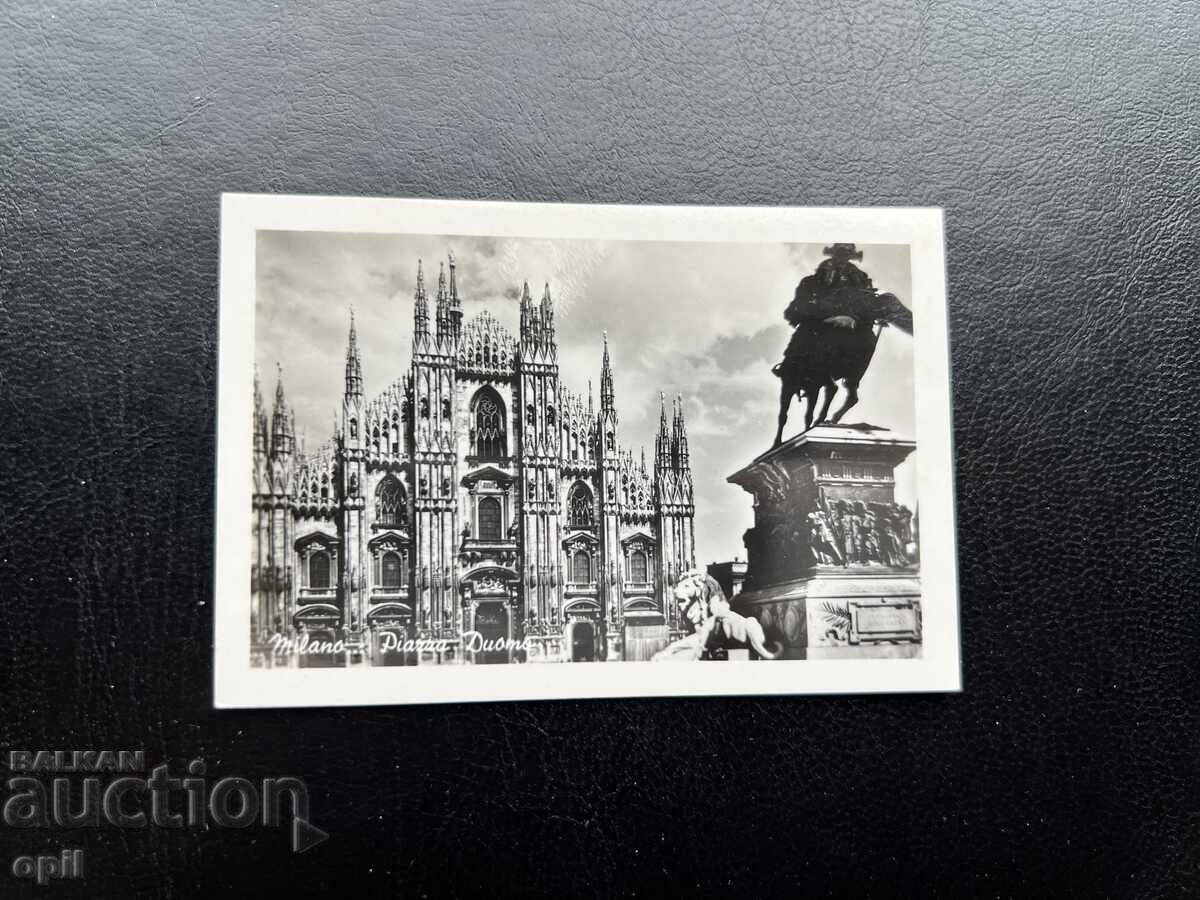 Малка Стара Картичка - Италия - Милано Малка Стара Картичка - Италия - Милано