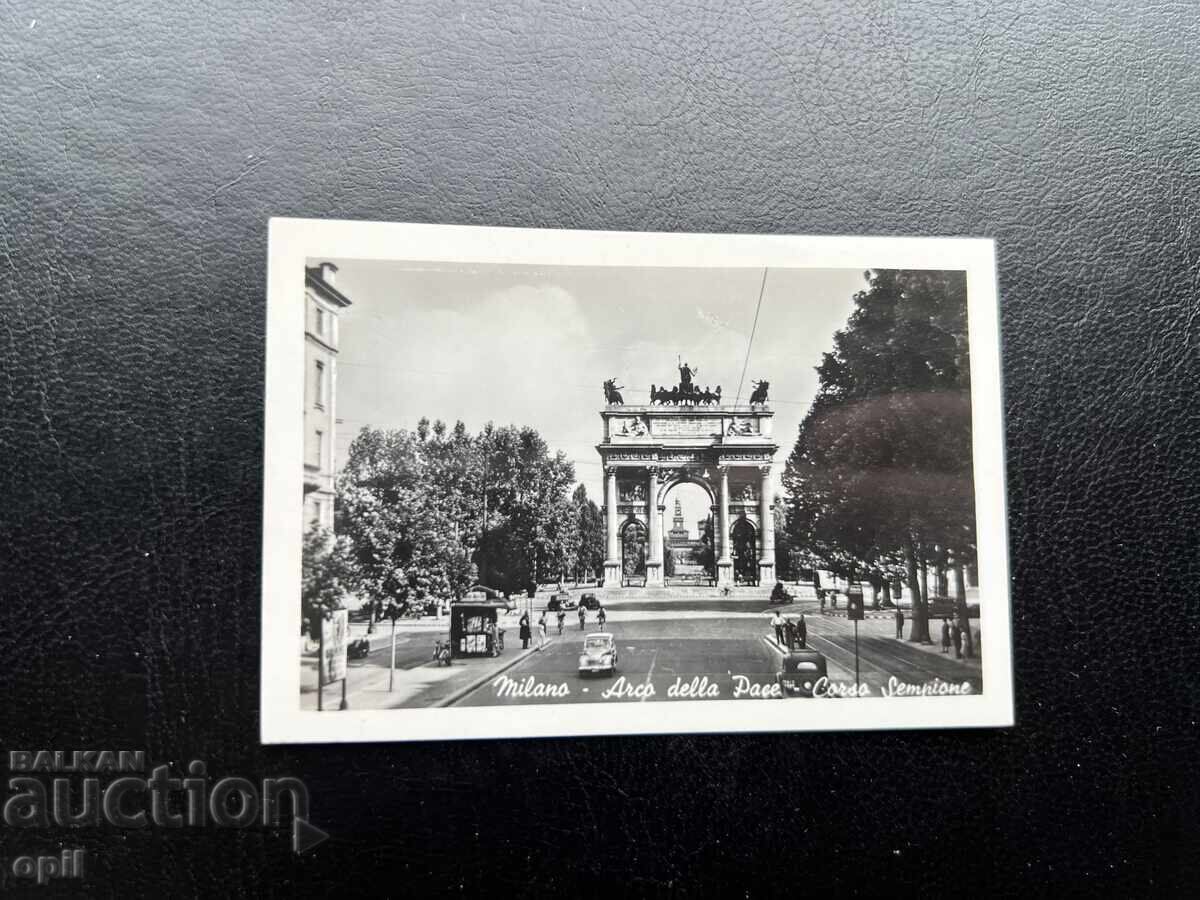 Малка Стара Картичка - Италия - Милано Малка Стара Картичка - Италия - Милано