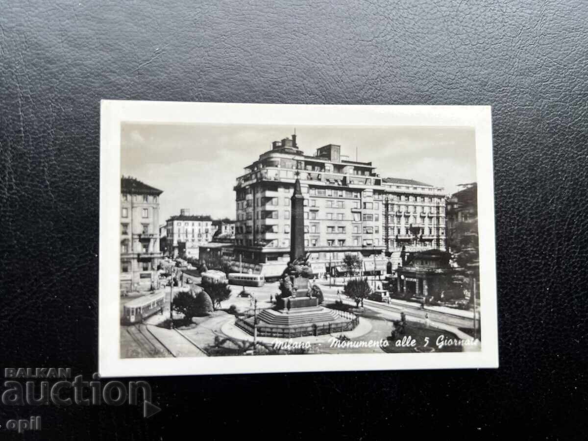 Малка Стара Картичка - Италия - Милано