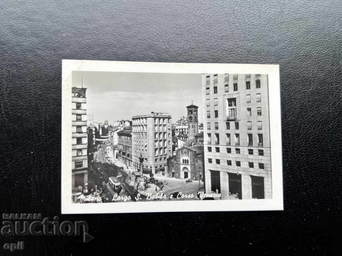 Малка Стара Картичка - Италия - Милано Малка Стара Картичка - Италия - Милано