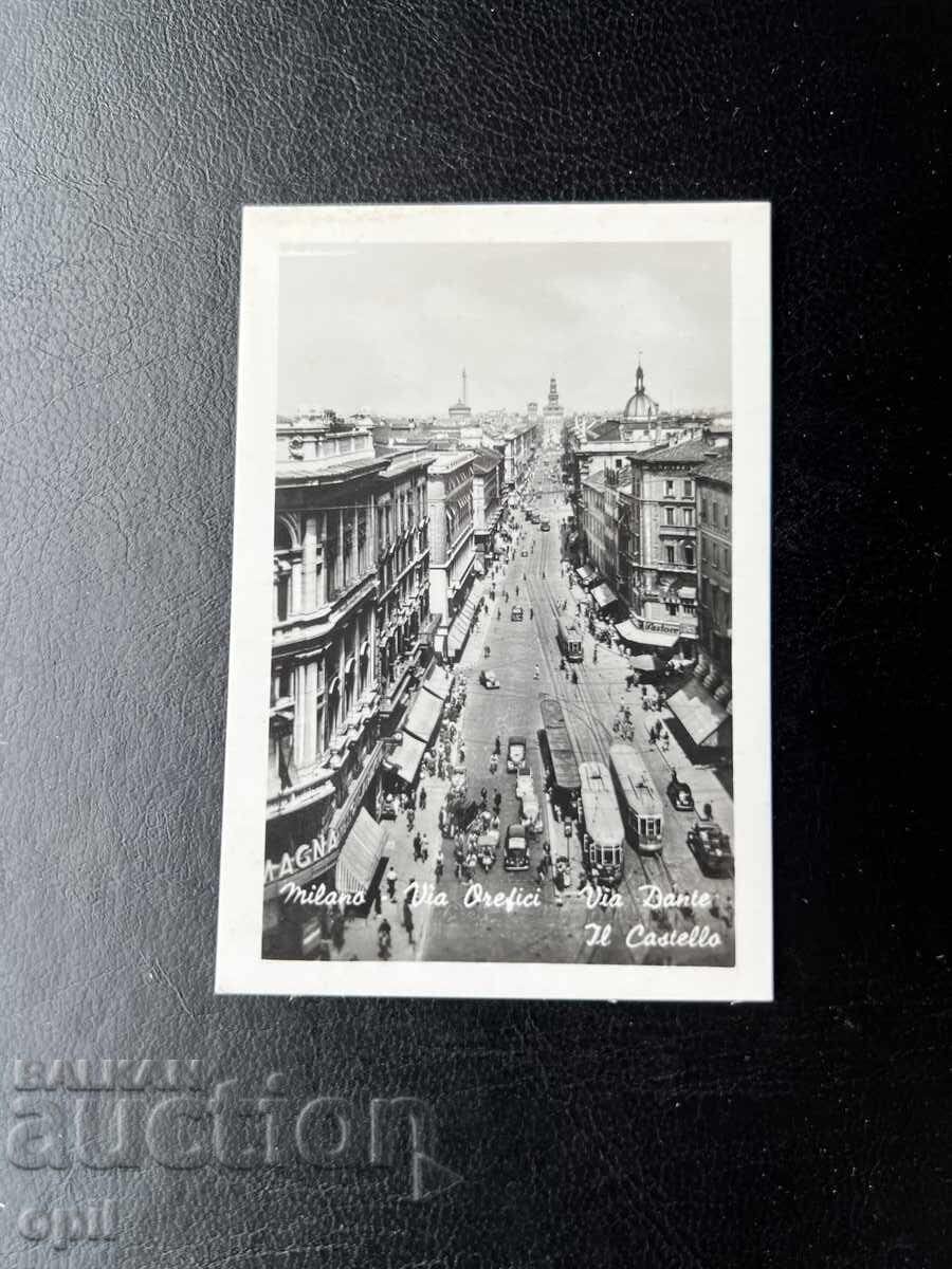 Small Old Postcard - Italy - Milan