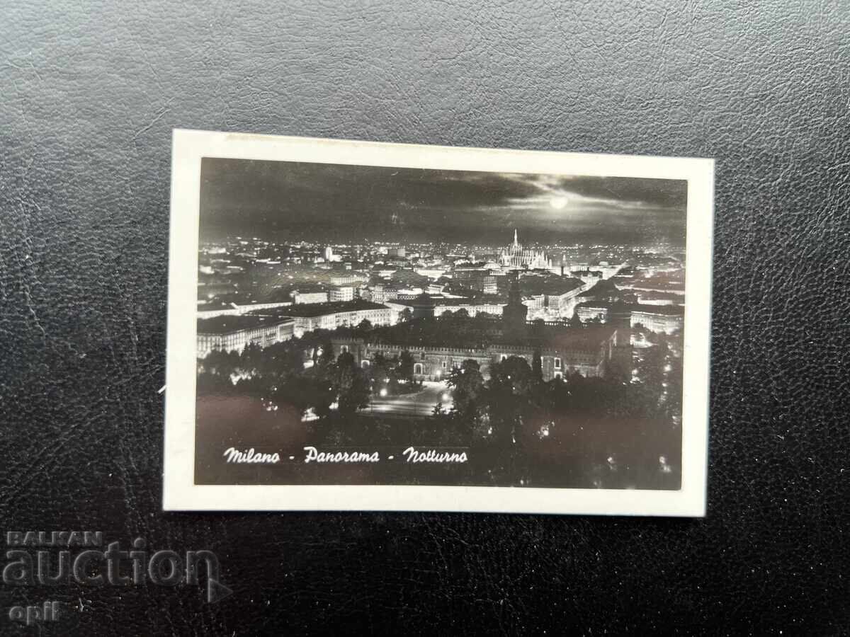 Small Old Postcard - Italy - Milan Small Old Postcard - Italy - Milan