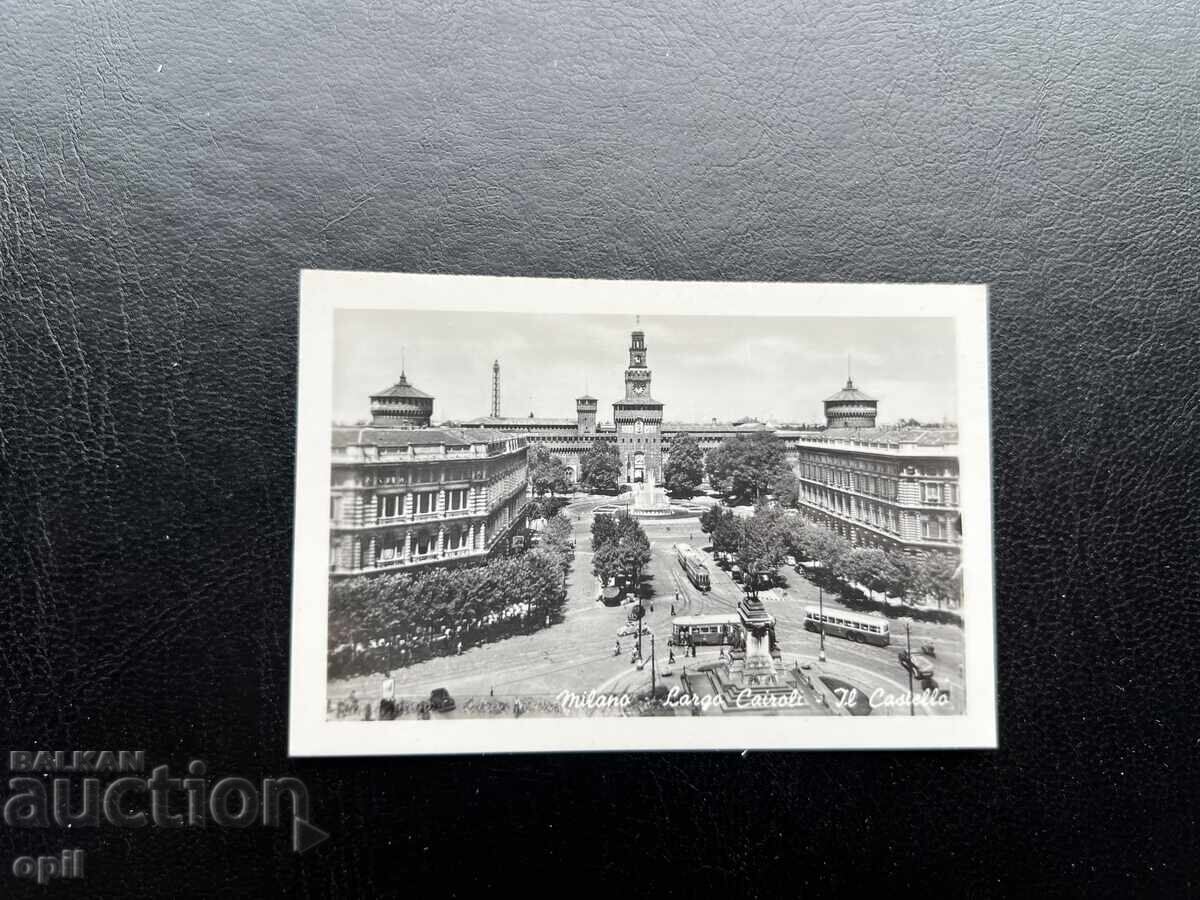 Малка Стара Картичка - Италия - Милано Малка Стара Картичка - Италия - Милано