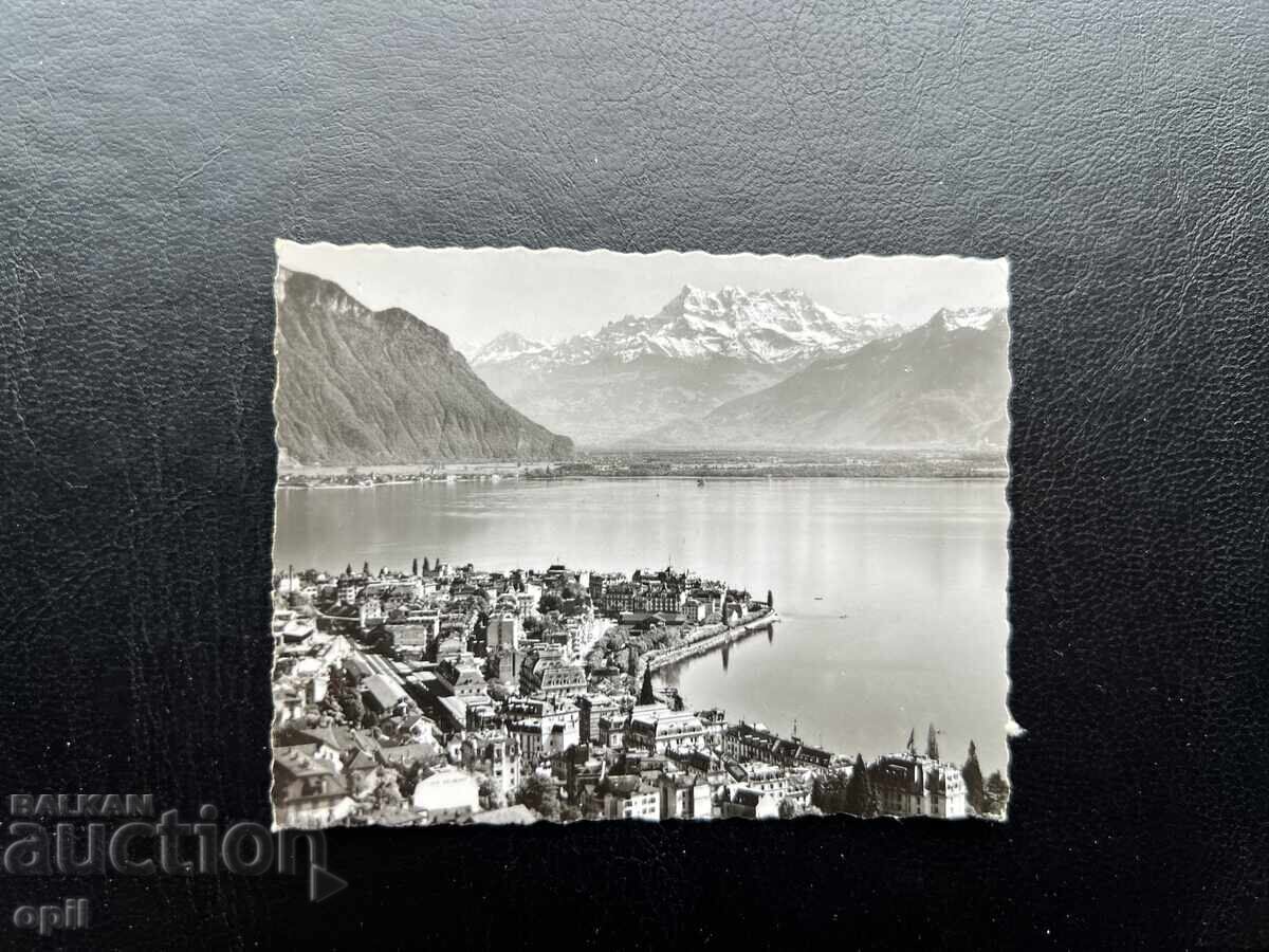 Mica Carte Poștală Veche - Elveția - Montreux Mica Carte Poștală Veche - Elveția - Montreux