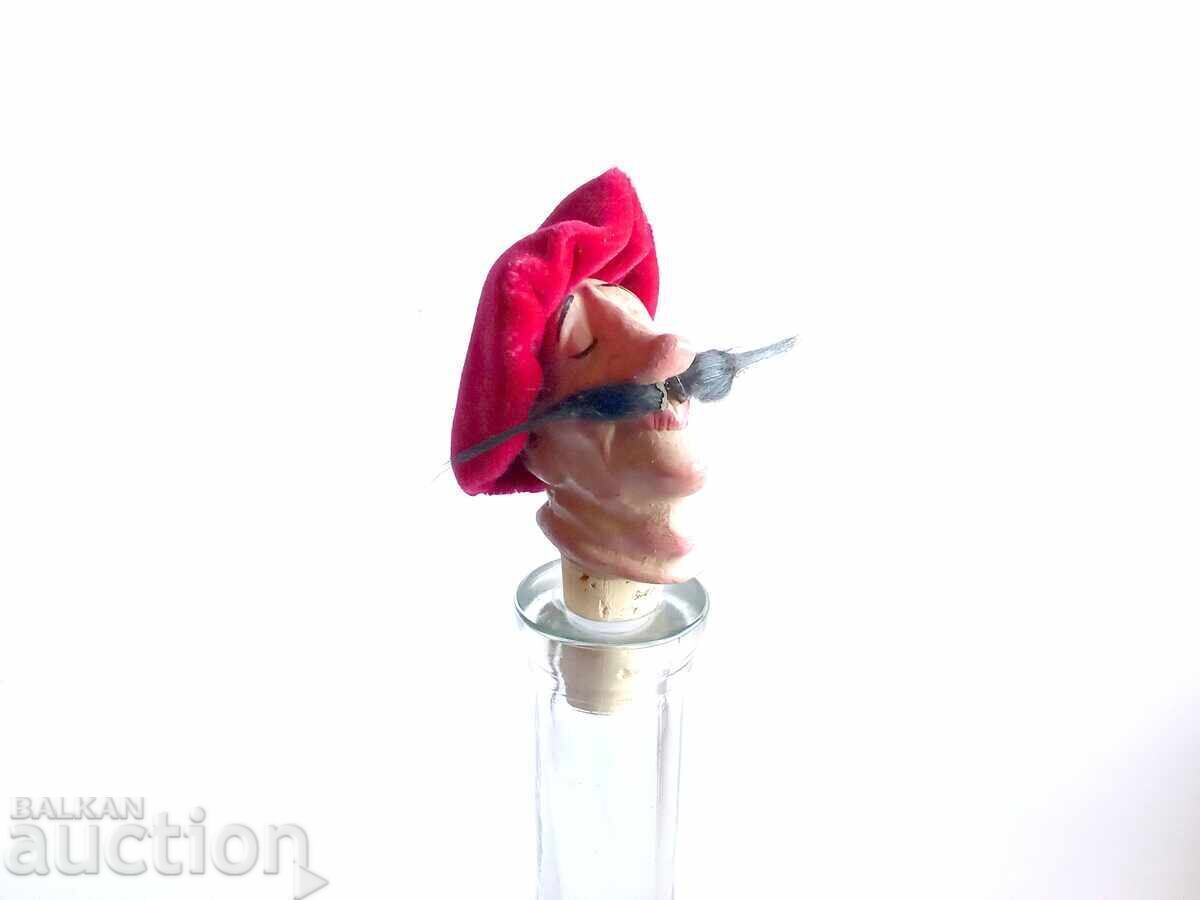 Auction MAURICE Wine Stopper for French Wine Bottle Auction MAURICE Wine Stopper for French Wine Bottle