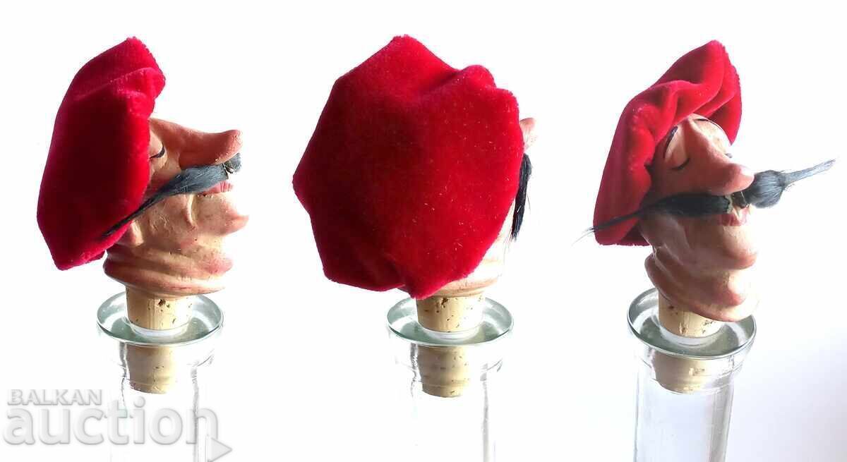 Delivery of MAURICE Wine Stopper for French Wine Bottle Delivery of MAURICE Wine Stopper for French Wine Bottle