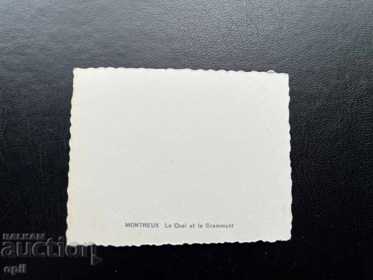 Малка Стара Картичка - Швейцария - Монтрьо с цена 0.30 лв. | € 0.15