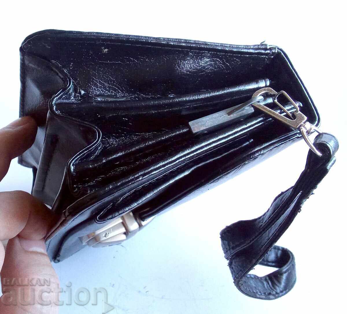 Geantă de mână mică pentru bărbați, cu cheie - 5