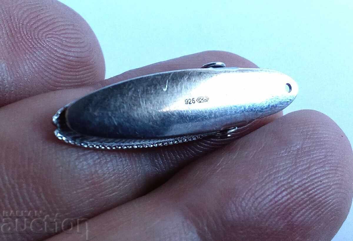 Доставка на сребърна щипка сребро 925