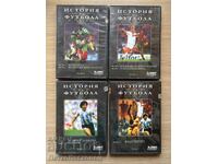 Colecție DVD cu 4 discuri: Istoria fotbalului