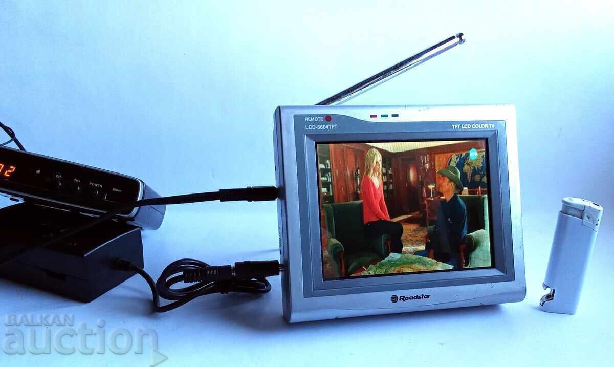 Mini TV TV/Monitor Roadstar LCD-5604TFT with price € 115.00 | 224.92 BGN Mini TV TV/Monitor Roadstar LCD-5604TFT with price € 115.00 | 224.92 BGN