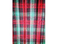 Bucată de pânză veche de bumbac plisată, epoca socialistă