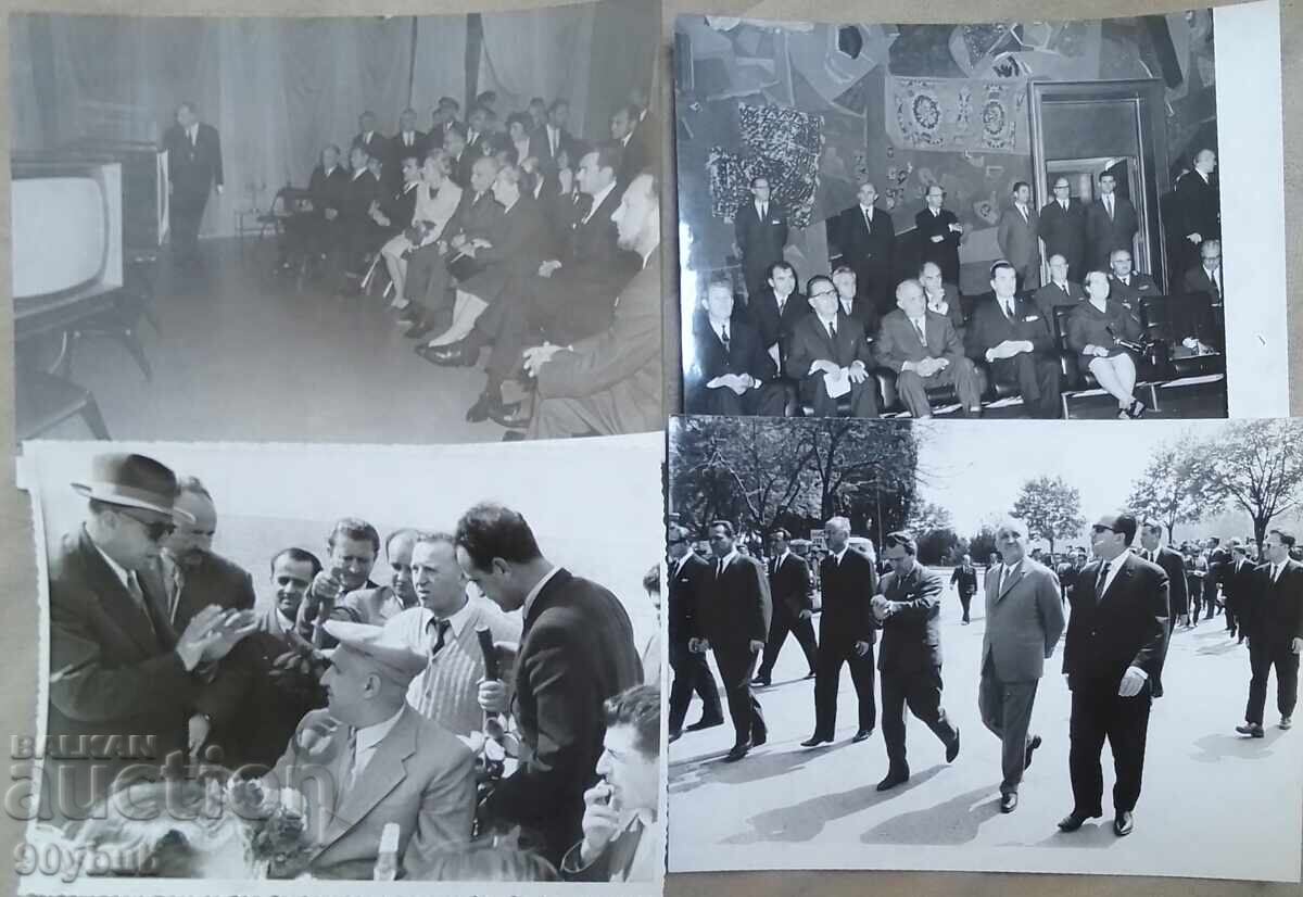 Auction Todor Zhivkov 15 pcs. large format photos Auction Todor Zhivkov 15 pcs. large format photos