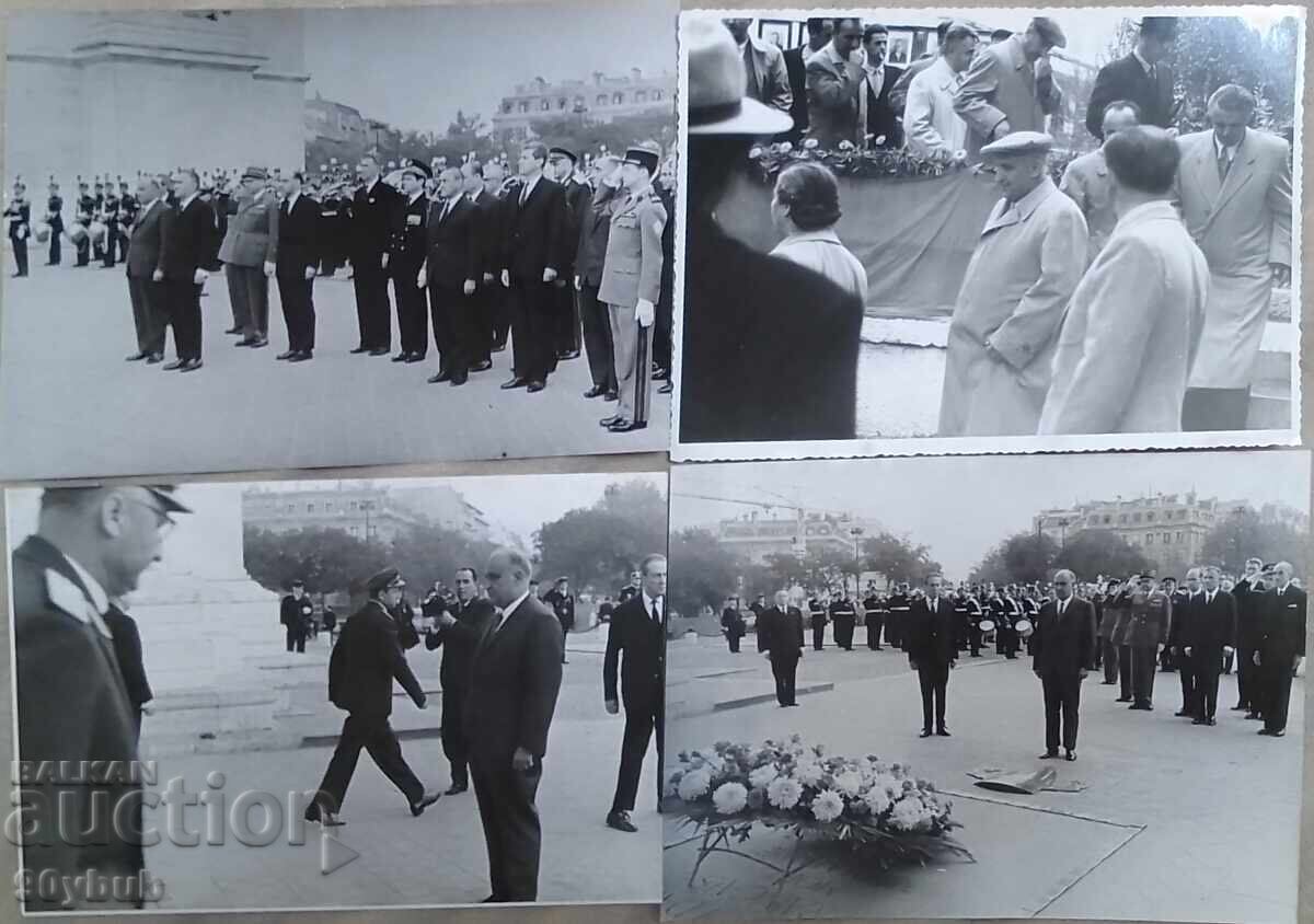 Todor Zhivkov 15 pcs. large format photos Todor Zhivkov 15 pcs. large format photos