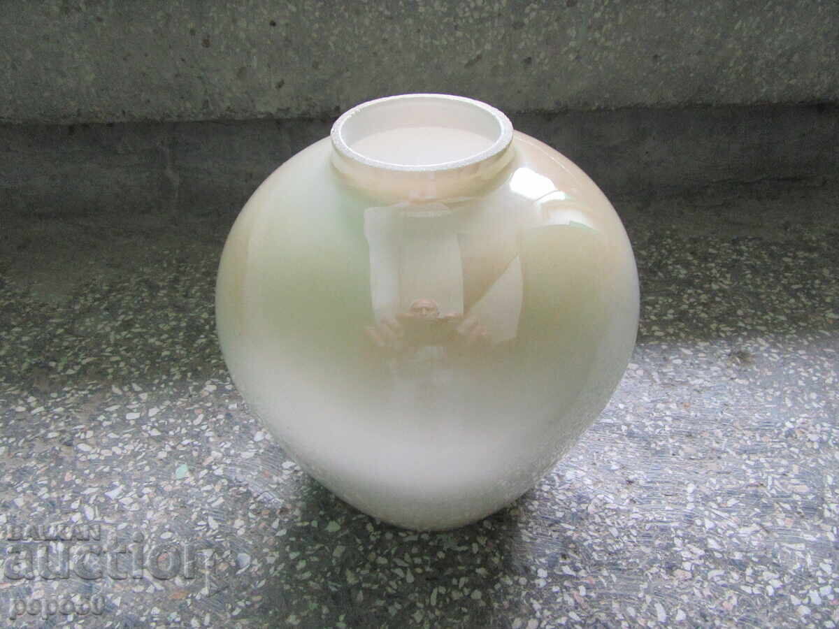 Delivery of TWO GLASS LAMPSHADES FOR A CHANDELIER FROM THE SOCIALIST ERA