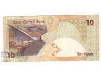 Qatar - 10 Riyals - 2003 - P# 22a - Paper