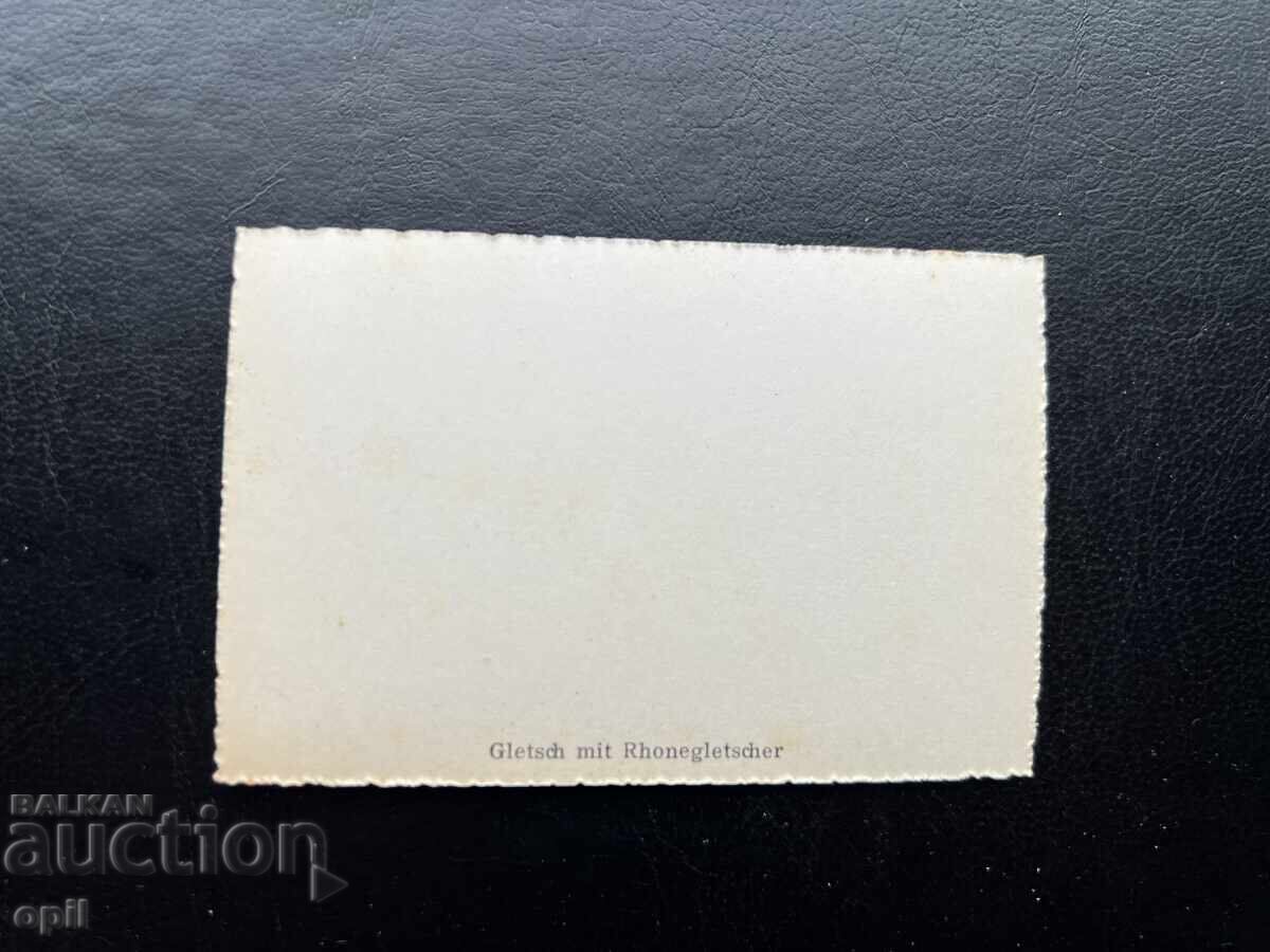 Mica Cărțișoară Veche - Elveția - Ghetarul Ronă cu preț 0.20 BGN | € 0.10