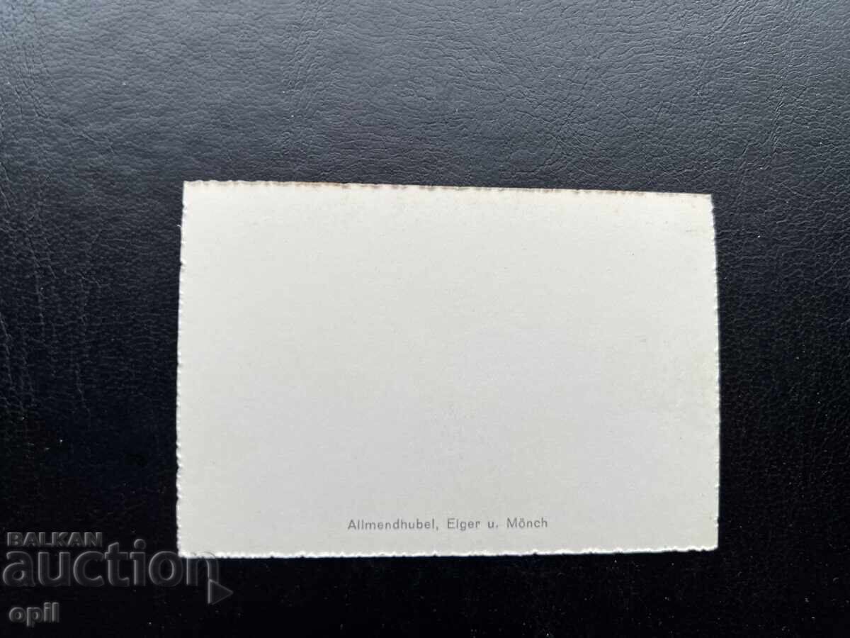 Small Old Postcard - Switzerland - Allmendhubel, Eiger and Mönch with price 0.20 BGN | € 0.10 Small Old Postcard - Switzerland - Allmendhubel, Eiger and Mönch with price 0.20 BGN | € 0.10