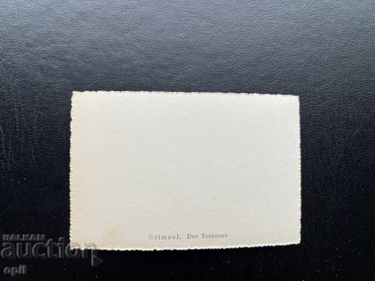 Small Old Postcard - Switzerland - Grimsel with price 0.20 BGN | € 0.10