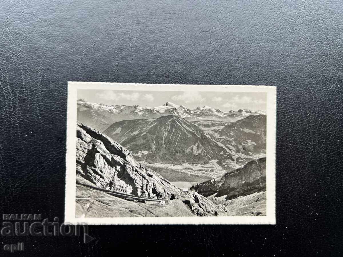 Small Old Postcard - Switzerland - Pilatus Kulm