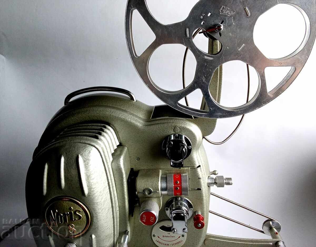 Доставка на Noris 8 Synchroner - ретро 8 мм филмов проектор от 1950 г