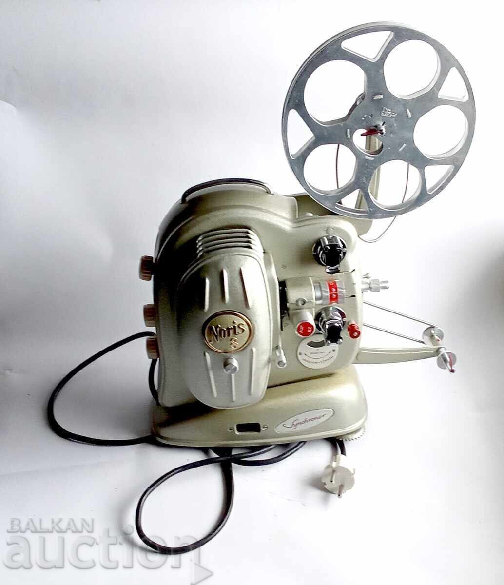 Noris 8 Synchroner - ретро 8 мм филмов проектор от 1950 г - 7