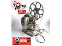 Noris 8 Synchroner - proiector de filme retro de 8 mm din 1950