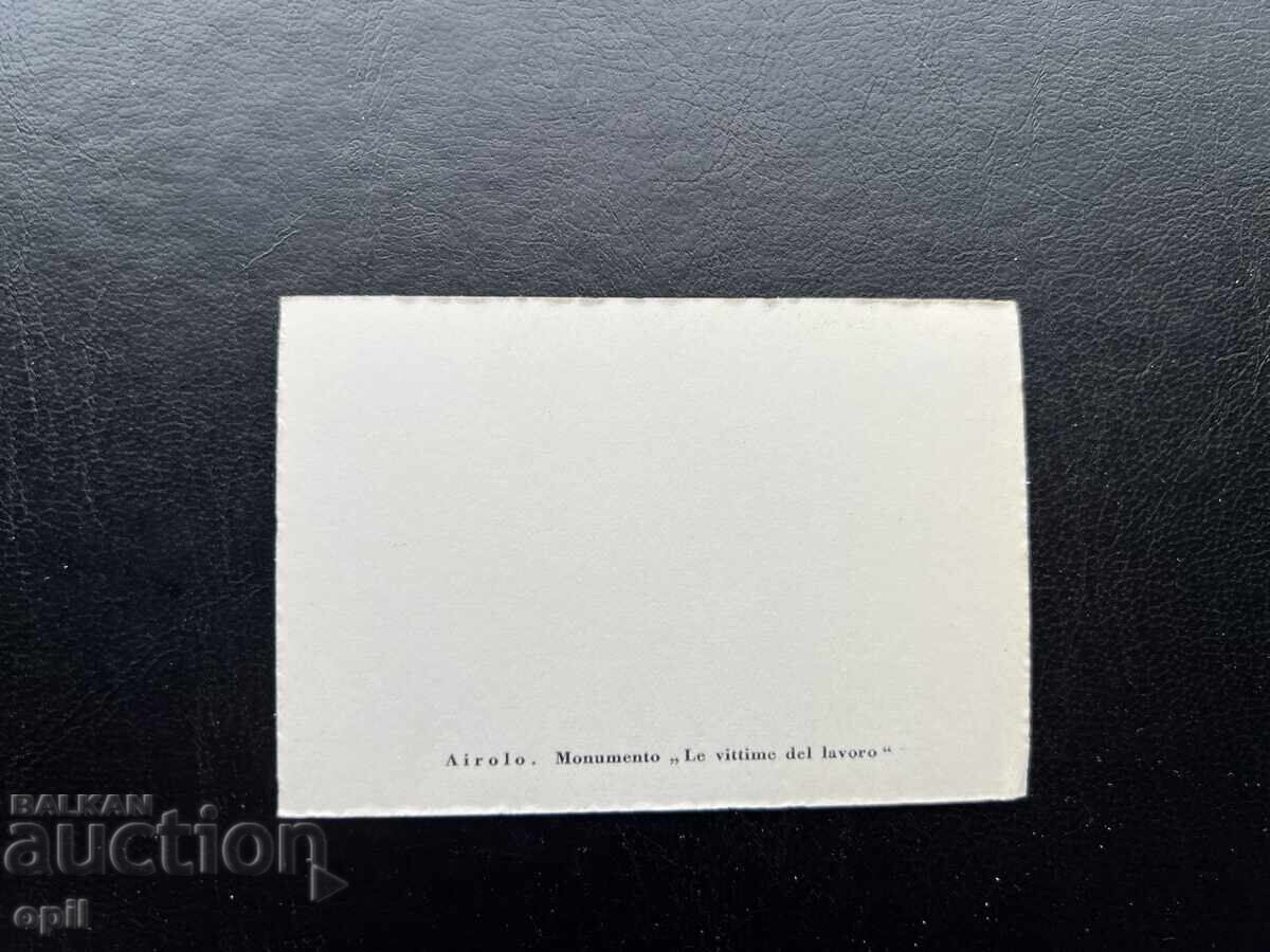 Small Old Postcard - Switzerland - Airolo with price 0.20 BGN | € 0.10