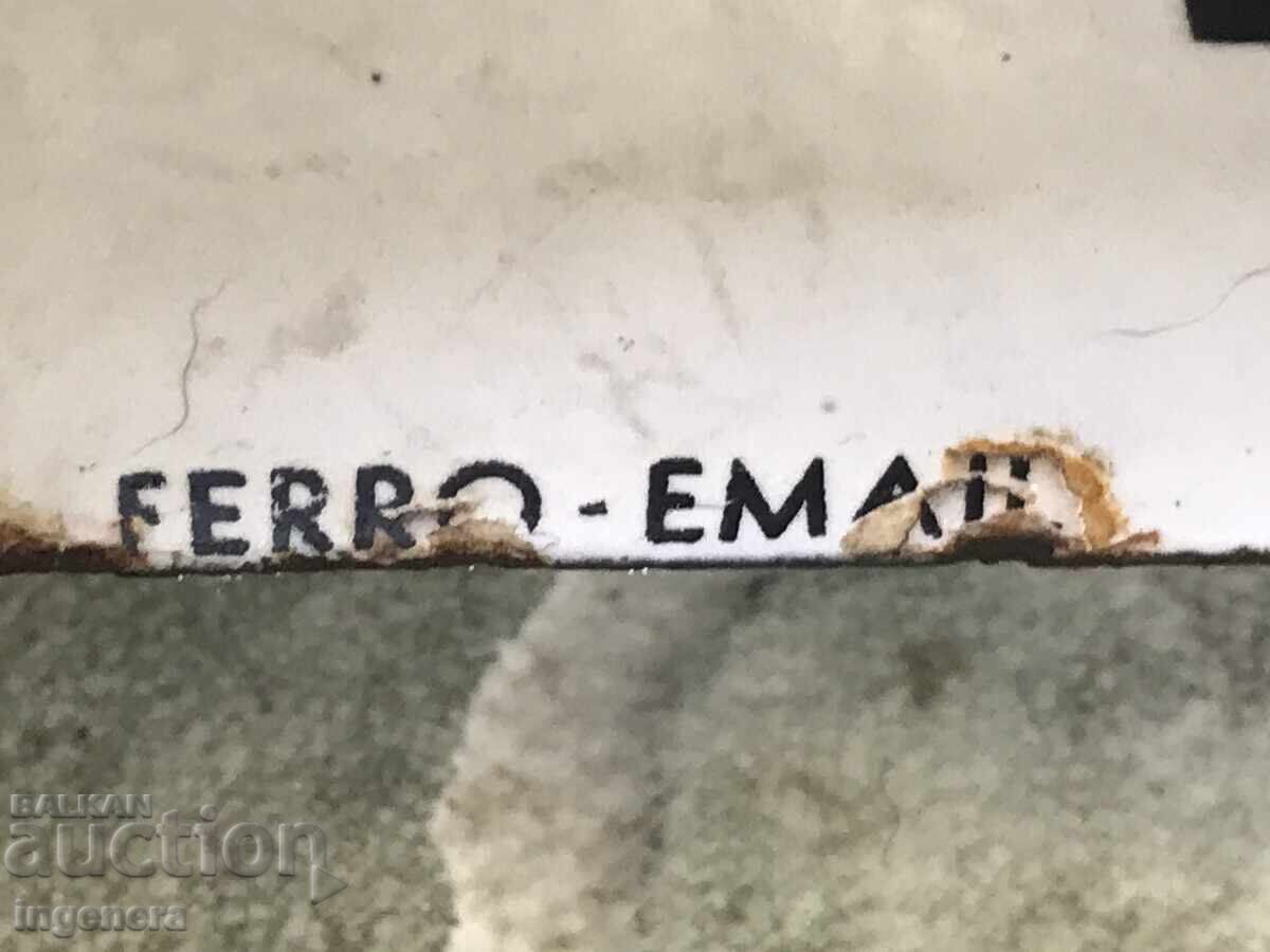 Δημοπρασία ΠΑΛΑΙΑ ΕΜΑΓΙΕΡΗ ΠΙΝΑΚΙΔΑ ΑΠΟ ΤΗΝ ΑΡΧΗ ΤΟΥ ΠΕΡΑΣΜΕΝΟΥ ΑΙΩΝΑ - 60Χ40 CM