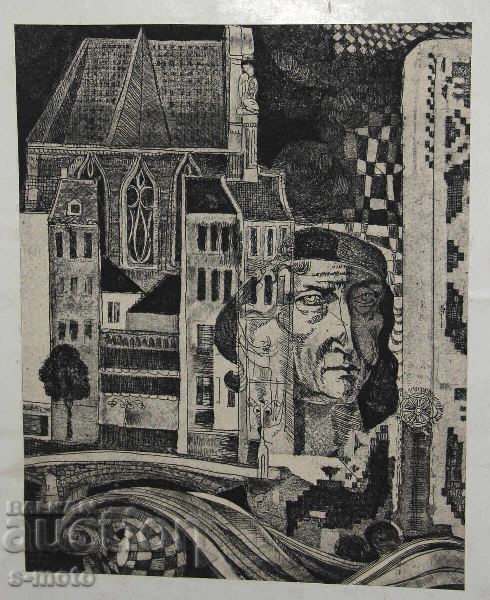 Γραφικά, αστικό τοπίο 70s - 80s του 20ου αιώνα