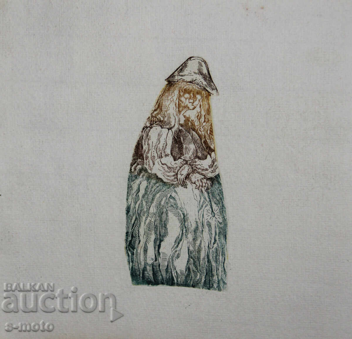 Графика, женски портрет , илюстрация - 6