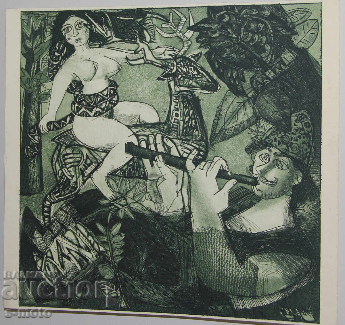 Δημοπρασία Γραφικά, εικαστική σύνθεση, εικονογράφηση