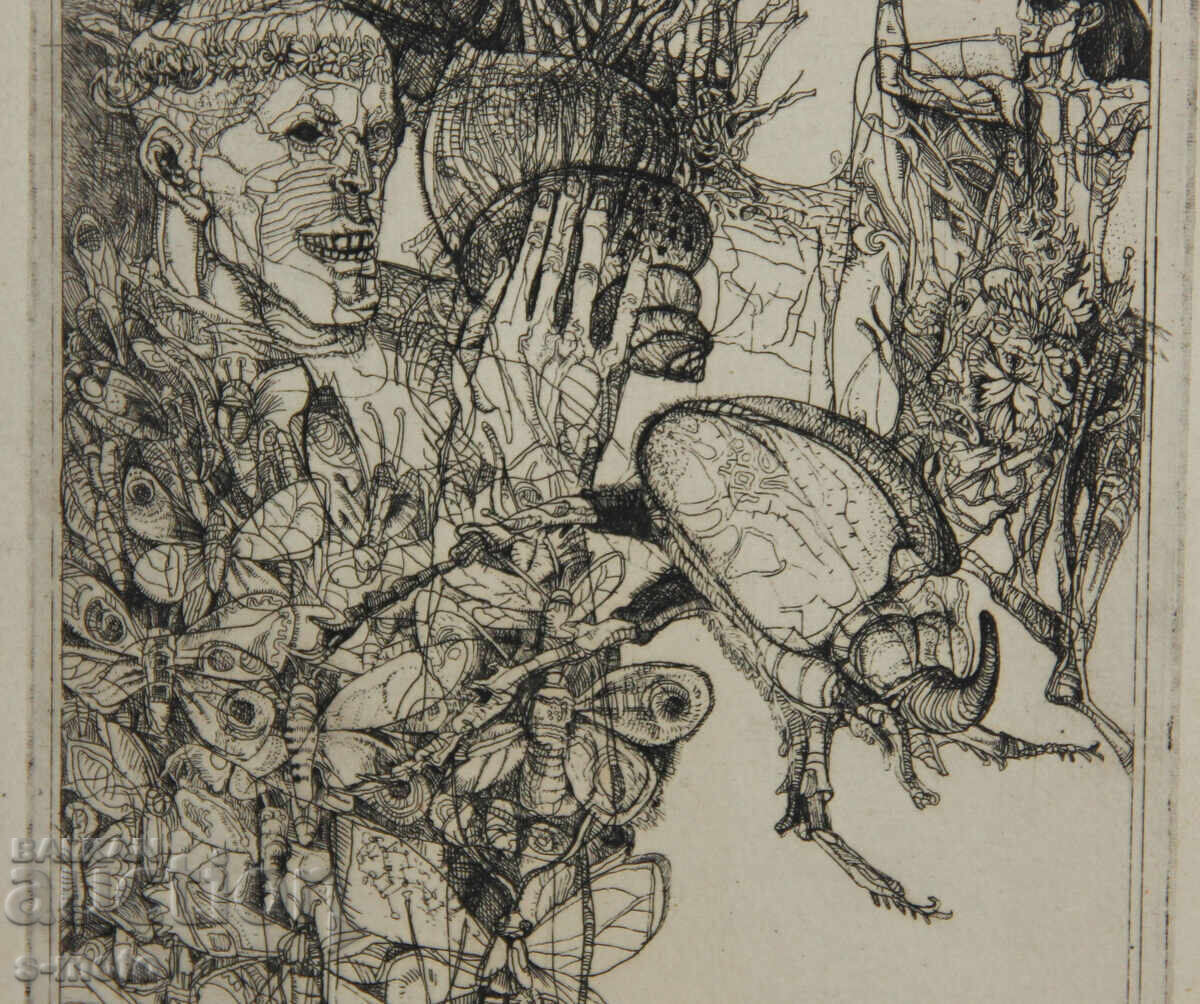 Γραφικά, εικαστική σύνθεση ξηρής χάραξης - 6