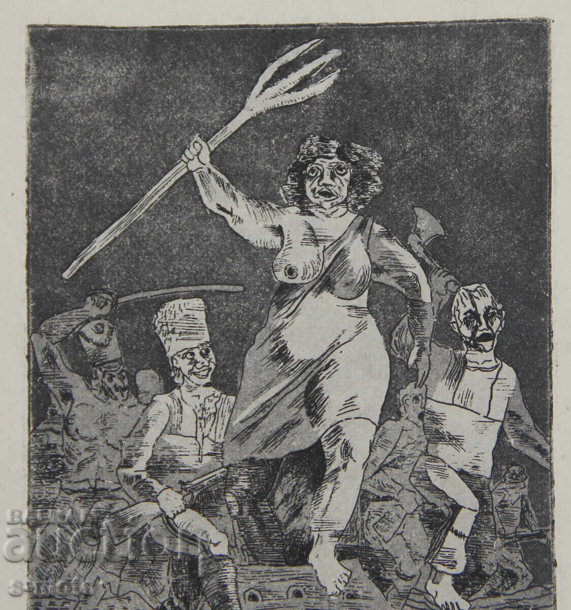 Доставка на Графика, офорт, шарж, карикатура