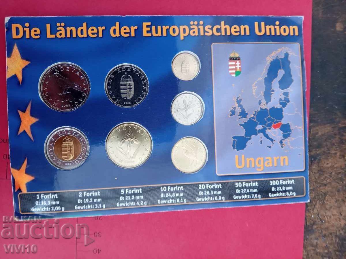Set de monede Ungaria cu preț 20.00 BGN | € 10.23