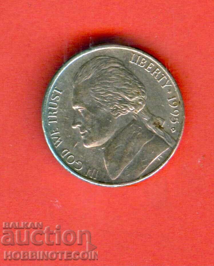 ΗΠΑ USA 5 σεντ έκδοση - issue 1995 D